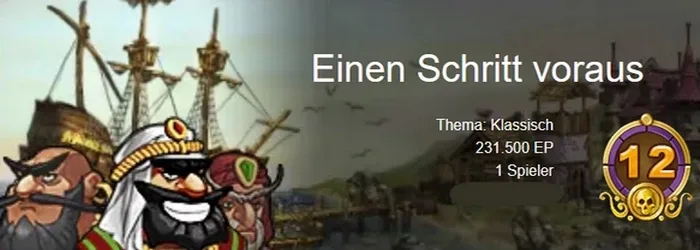 einen Schritt voraus